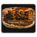 Courage Under Fire Gaming Mouse Pad — Military K-9 Veteran Tribute