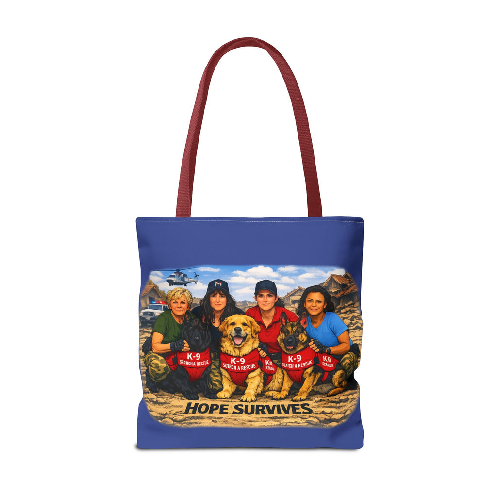 Tote Bag — K-9 Search & Rescue 'Hope Survives' Memorial Tote