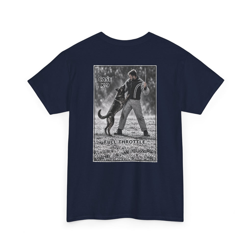 K9 Trainer Tee — 'Full Throttle' Police & Protection Dog Shirt