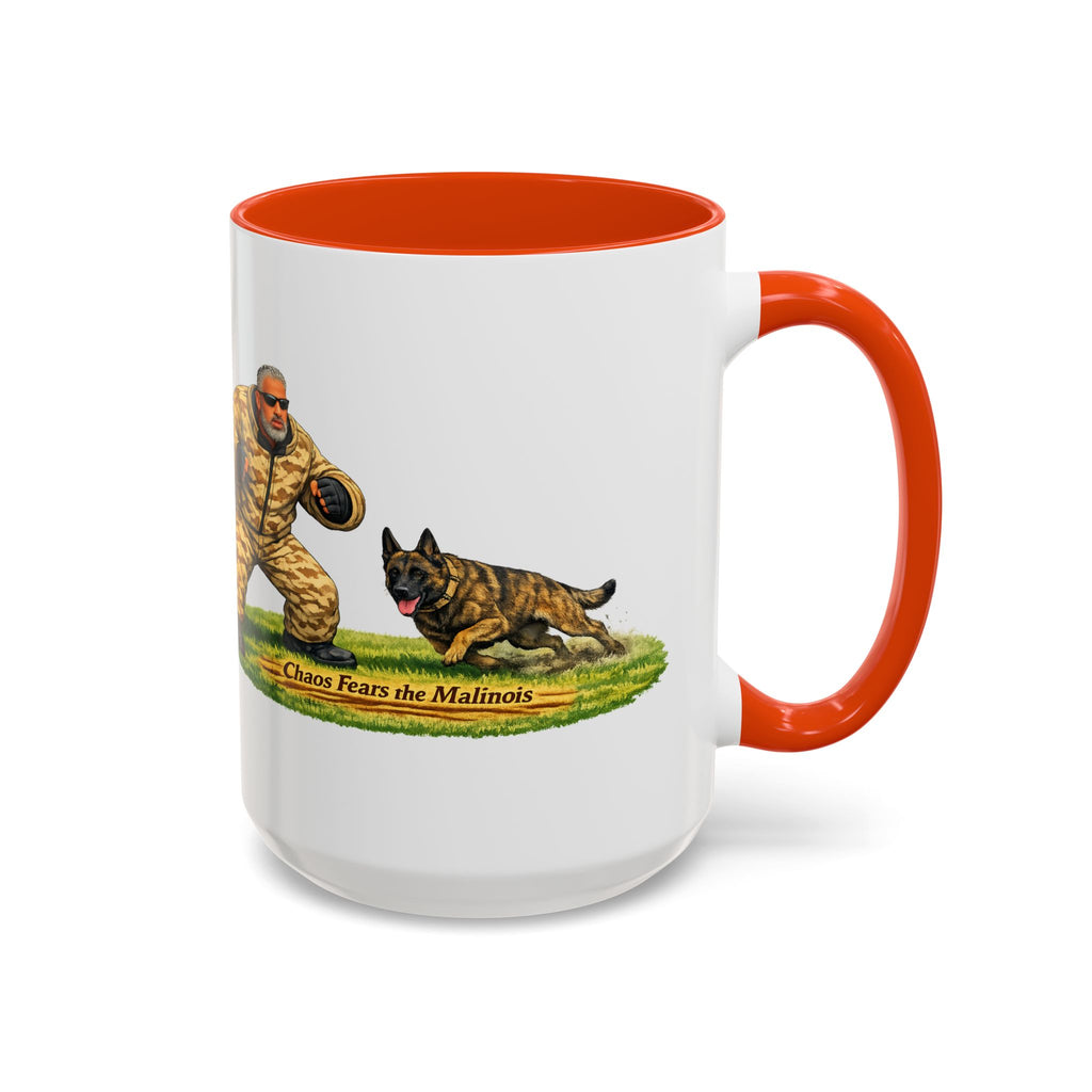 Belgian Malinois Coffee Mug — "Nothing Fears the Malinois" Dog Lover Gift (11oz/15oz)