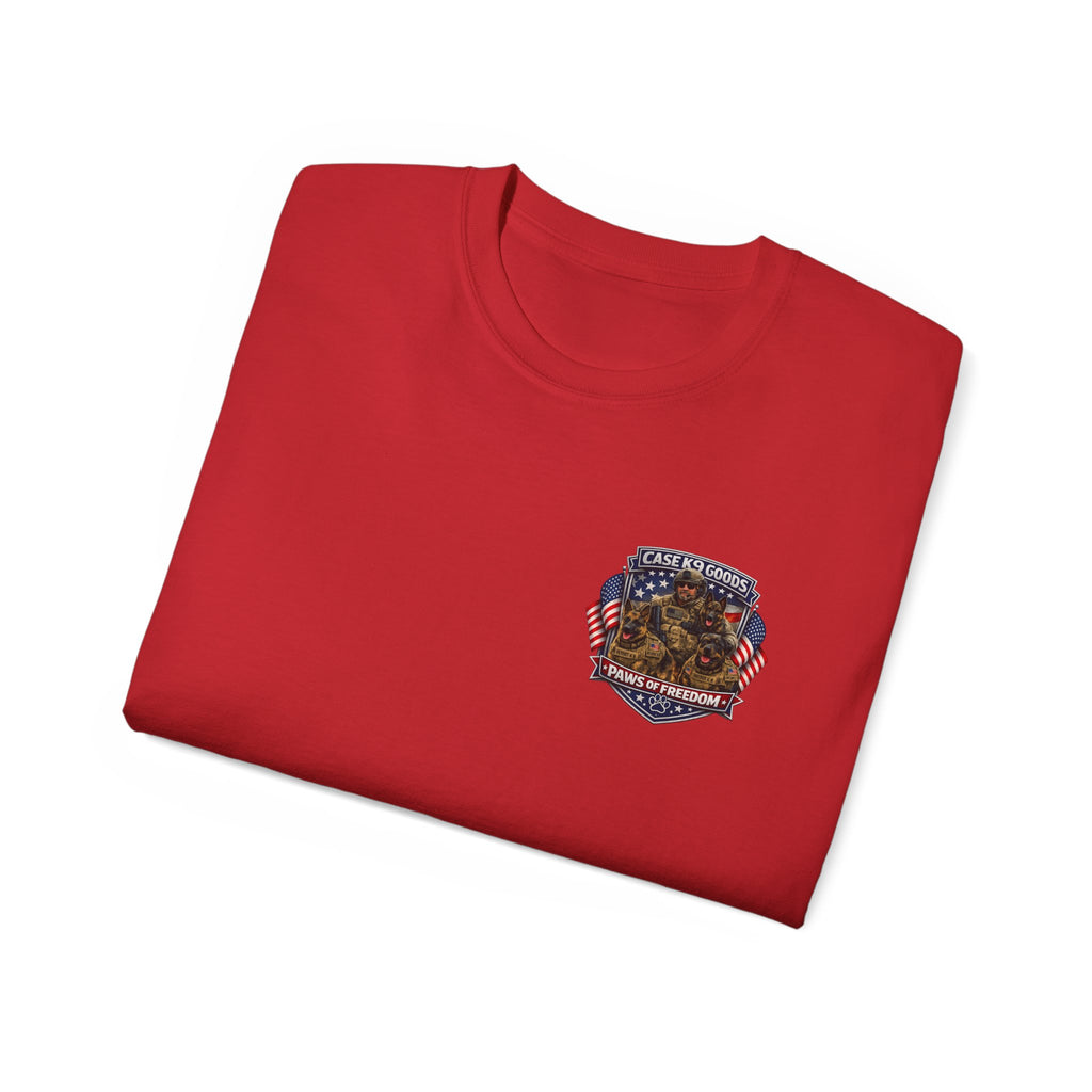 Police K9 Unit Tee — Tactical K9s Graphic Cotton Shirt