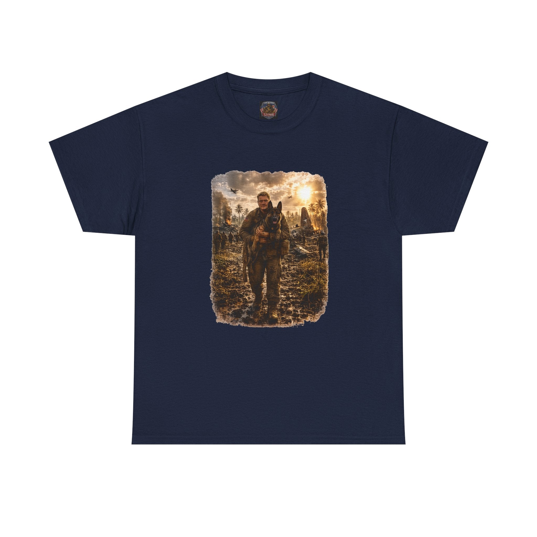 Post-Apocalyptic Survivor Tee — Walking Through Ruins Graphic T-Shirt