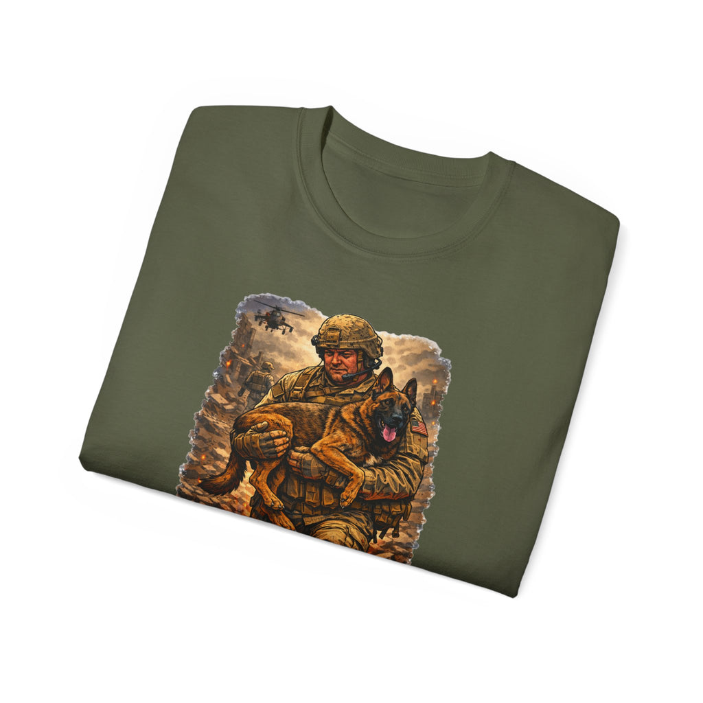 American Grit Soldier T-Shirt — "American Grit, American Strong" Military Tribute Tee