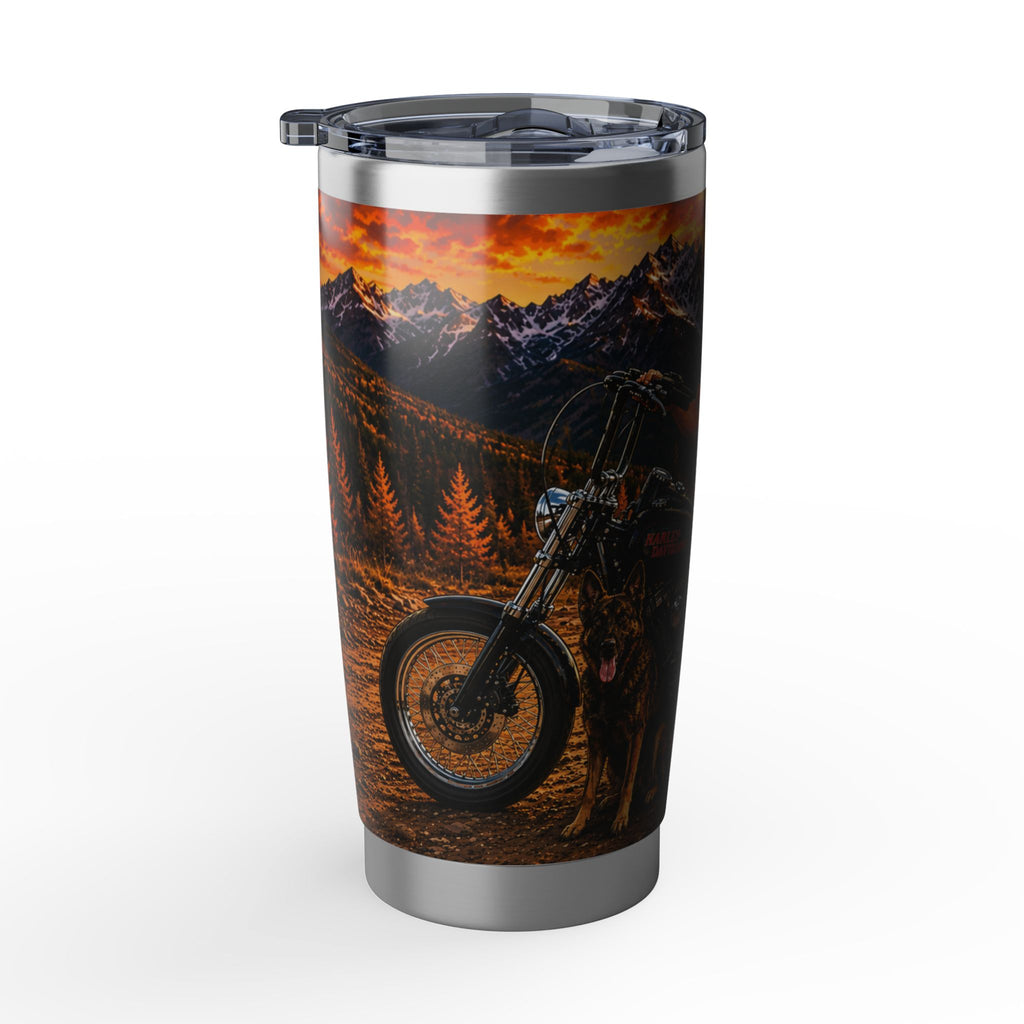 Vagabond 20oz Tumbler — Adventure Motorcycle K-9 Stainless Travel Mug