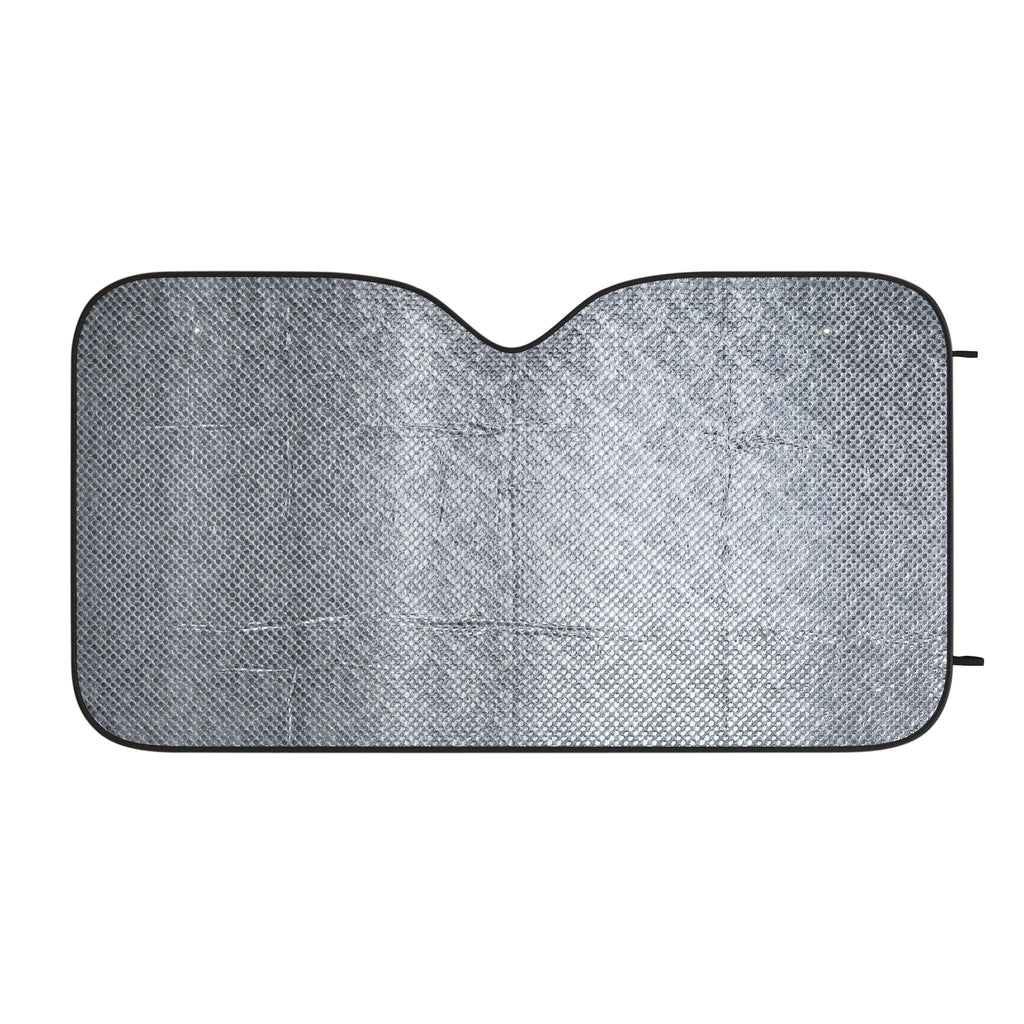 Jesus Family & Pets Car Sun Shade — "Love Grows In This Field" Windshield Cover