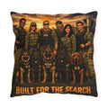 Outdoor Pillow — "Built for the Search" Military K-9 Rescue Team Decorative Throw Pillow