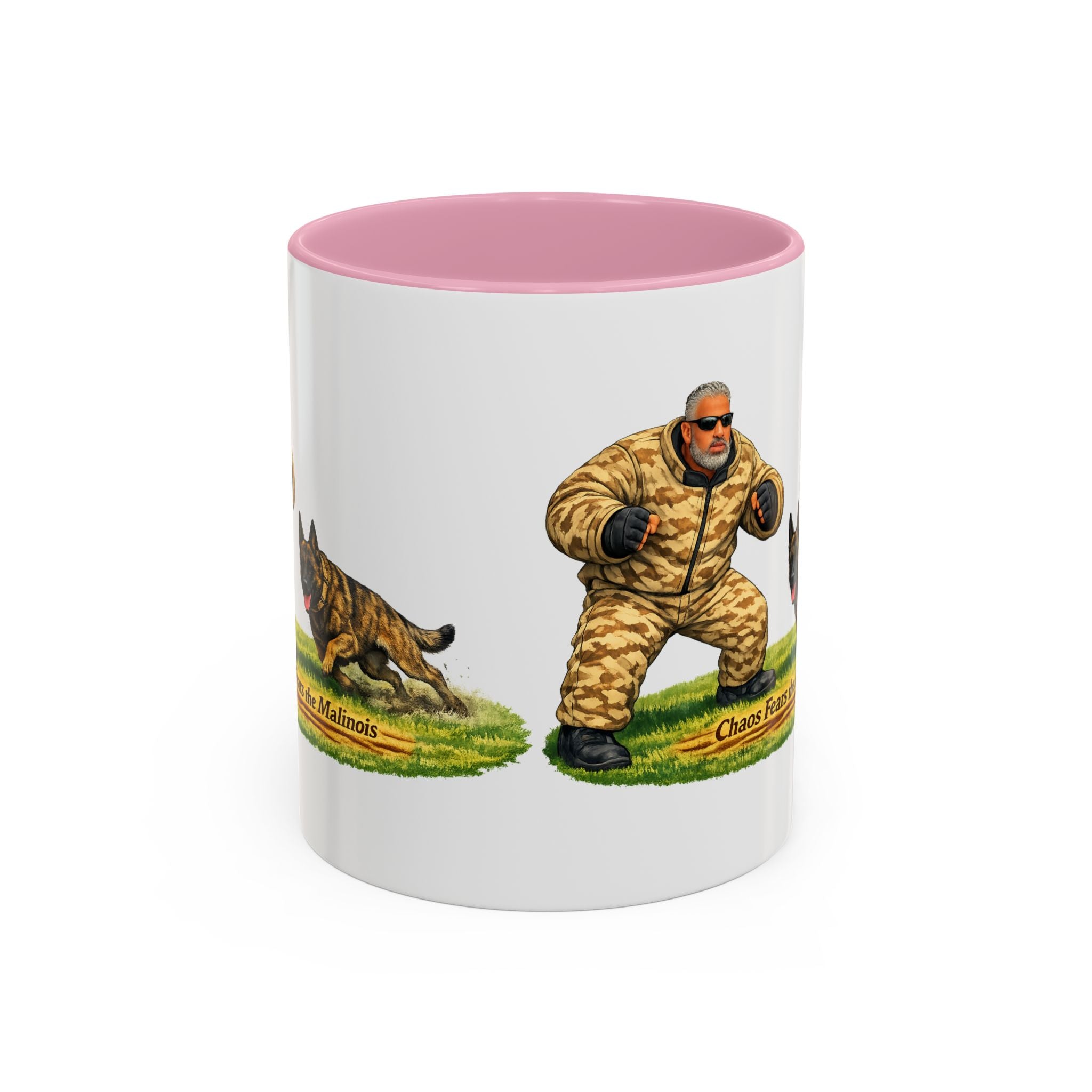 Belgian Malinois Coffee Mug — "Nothing Fears the Malinois" Dog Lover Gift (11oz/15oz)