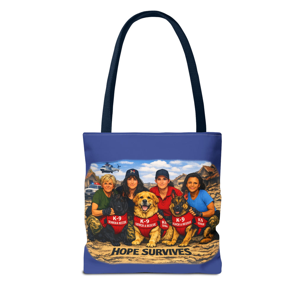 Tote Bag — K-9 Search & Rescue 'Hope Survives' Memorial Tote