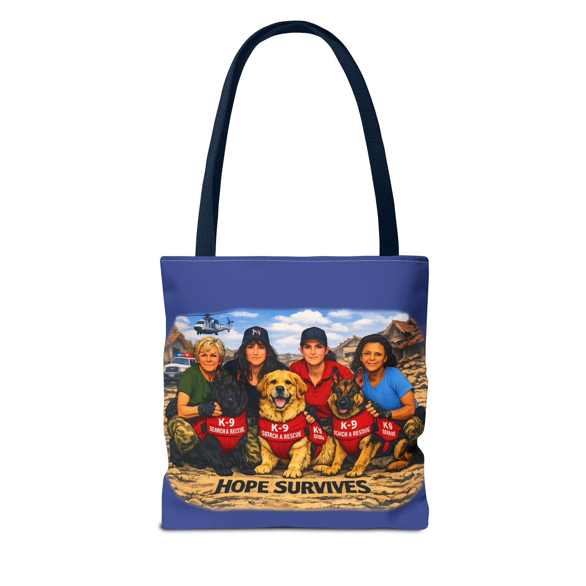 Tote Bag — K-9 Search & Rescue 'Hope Survives' Memorial Tote
