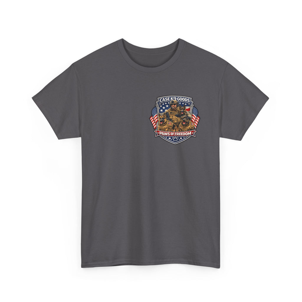 Police K9 Partner T-Shirt — "Side by Side Through Every Storm" Memorial Tee