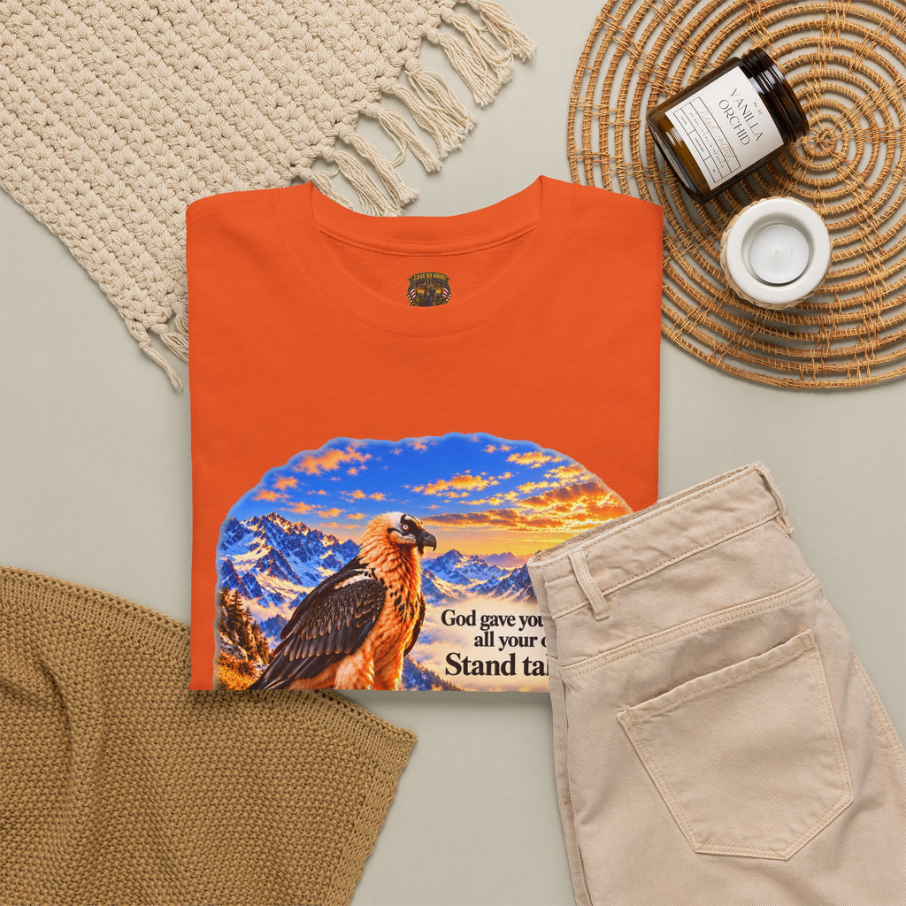 God Gives You a Beauty Eagle Nature Quote T-Shirt