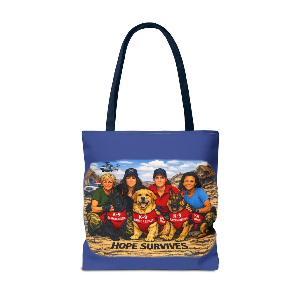 Tote Bag — K-9 Search & Rescue 'Hope Survives' Memorial Tote