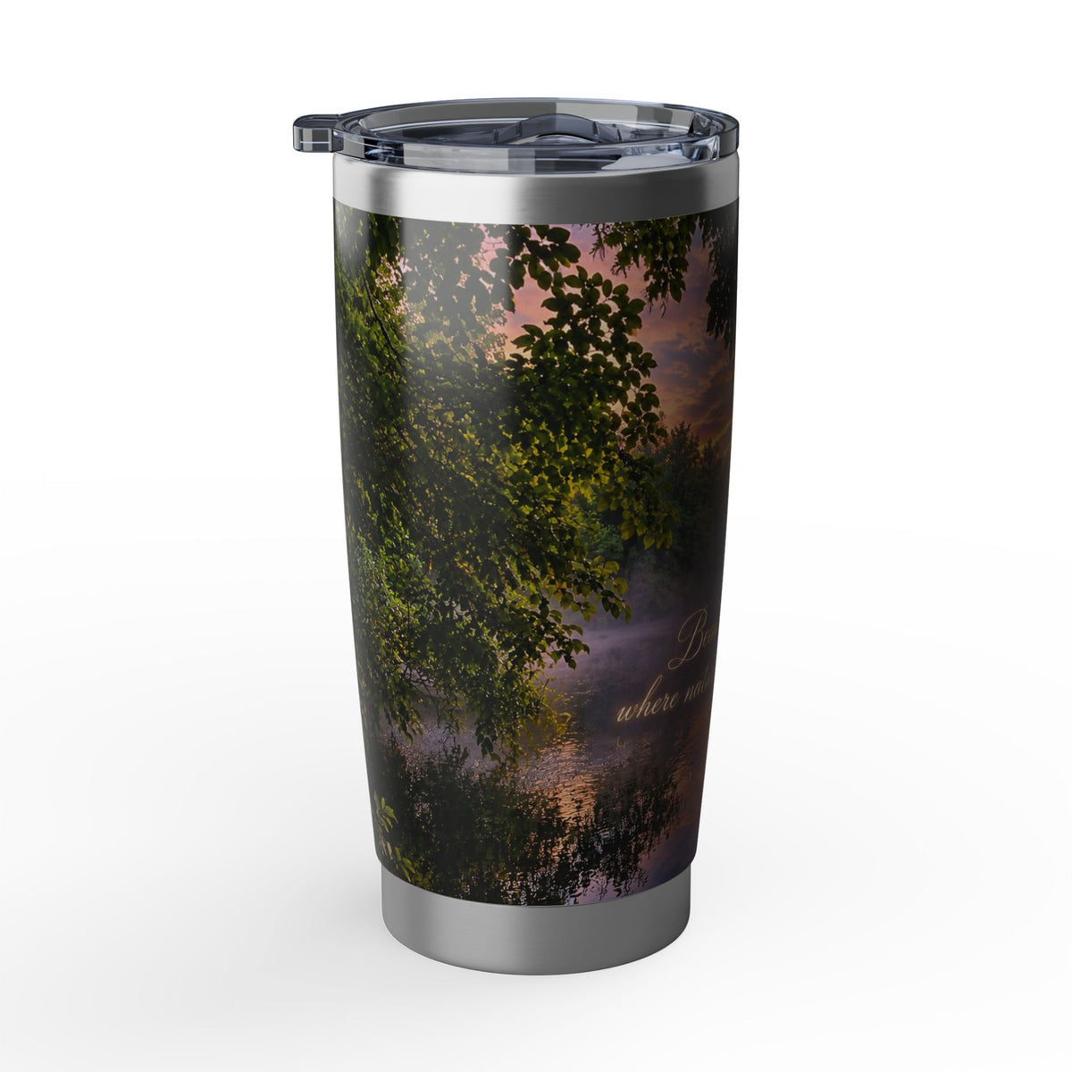 Vagabond  Motivational Sunset Nature 20oz Tumbler