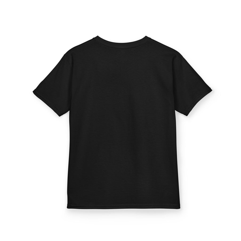 Kids Tee — Little Rider with Pony & Dog Illustration