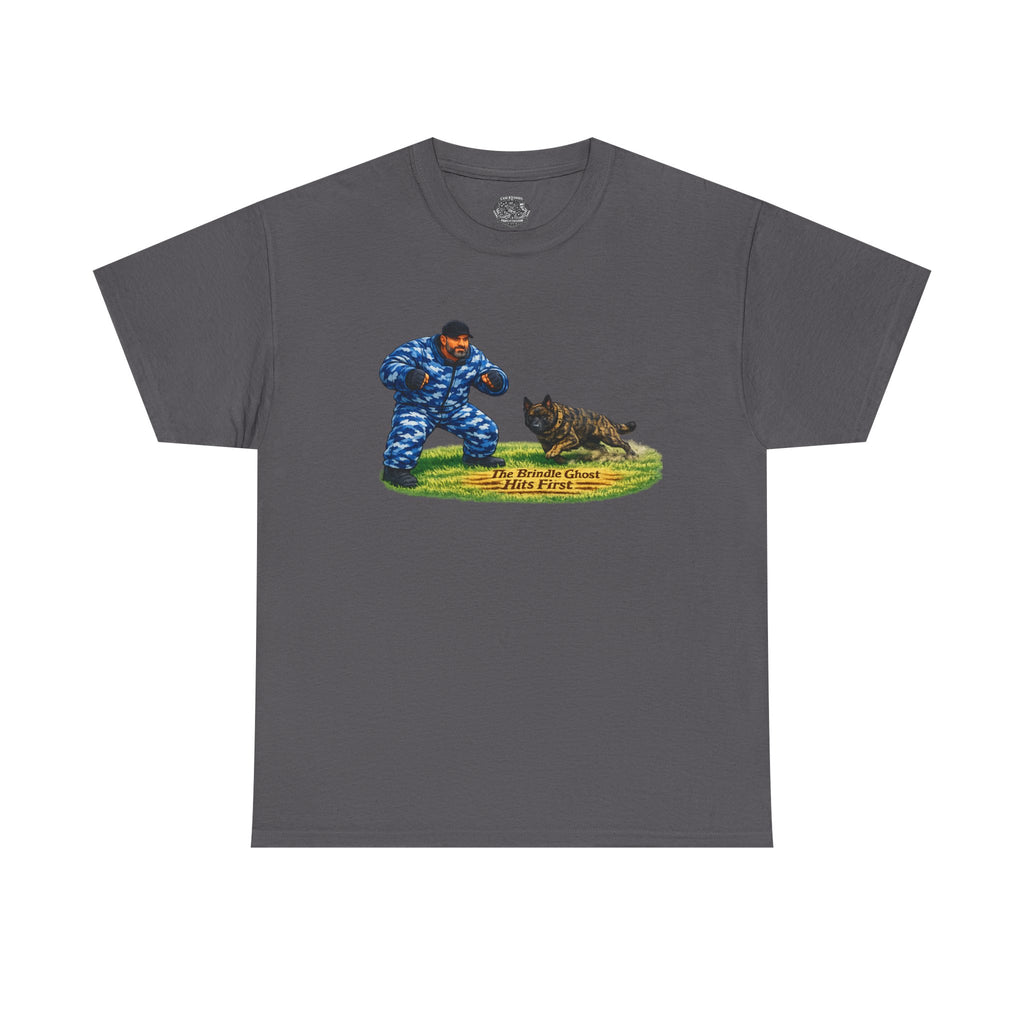 Cotton T-Shirt — Police K9 Training Dog Dutch Shepherd
