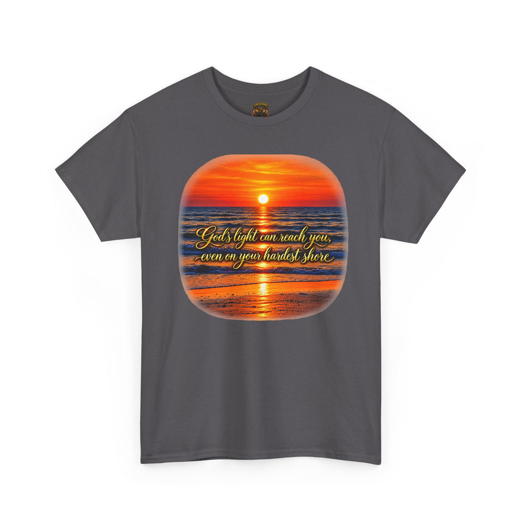 “You’ll Light Up My Whole World” Sunset Quote T-Shirt