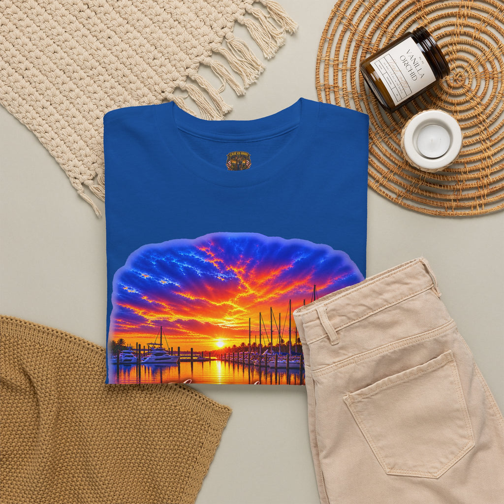Sunset Harbor Inspirational Quote T-Shirt