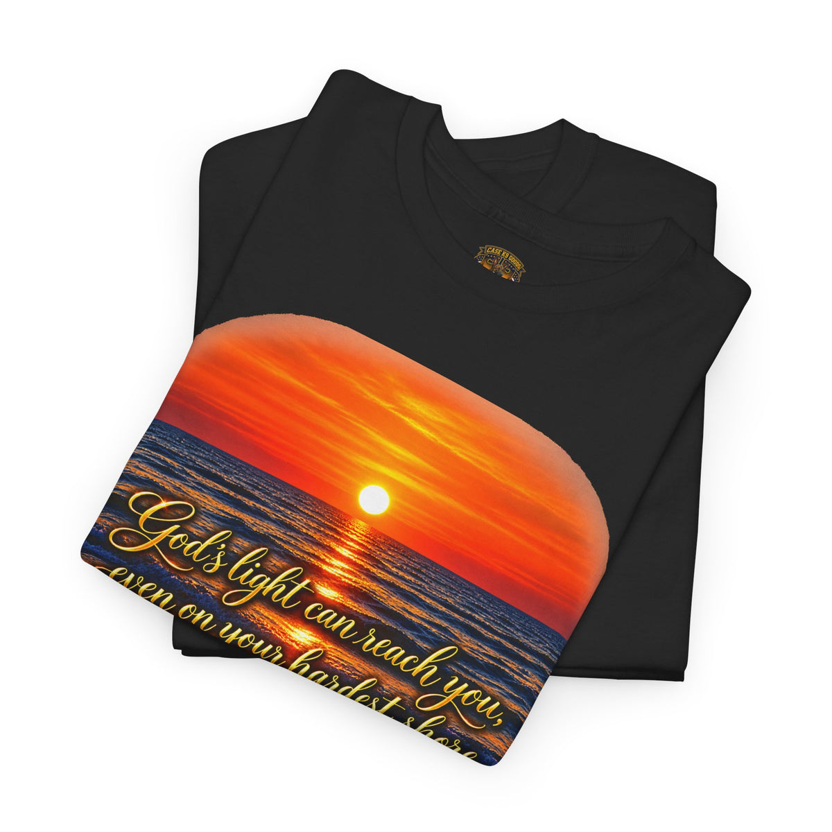 “You’ll Light Up My Whole World” Sunset Quote T-Shirt
