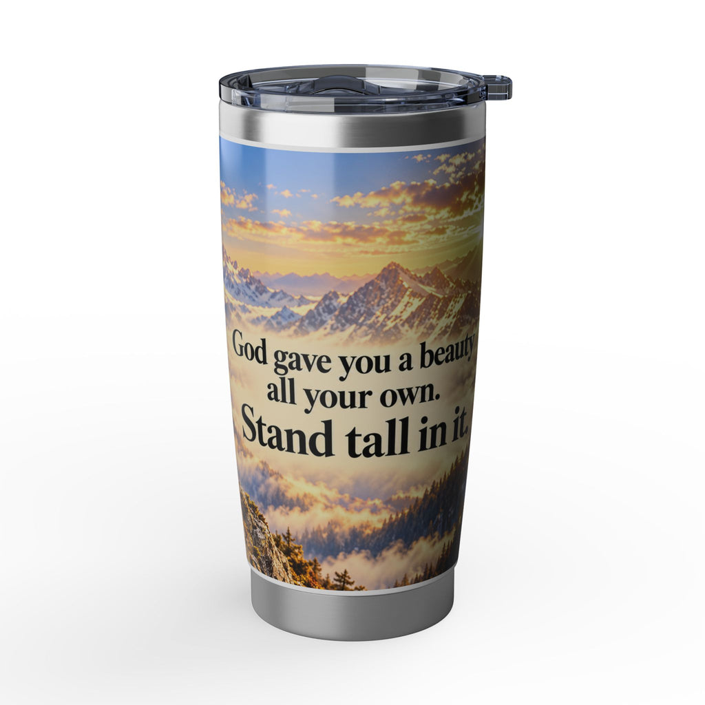 Christian Eagle Mountain 20oz Travel Tumbler