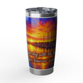 Vagabond Inspirational Sunset Marina 20oz Tumbler