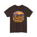 Sunset Mountain Eagle Wildlife T-Shirt