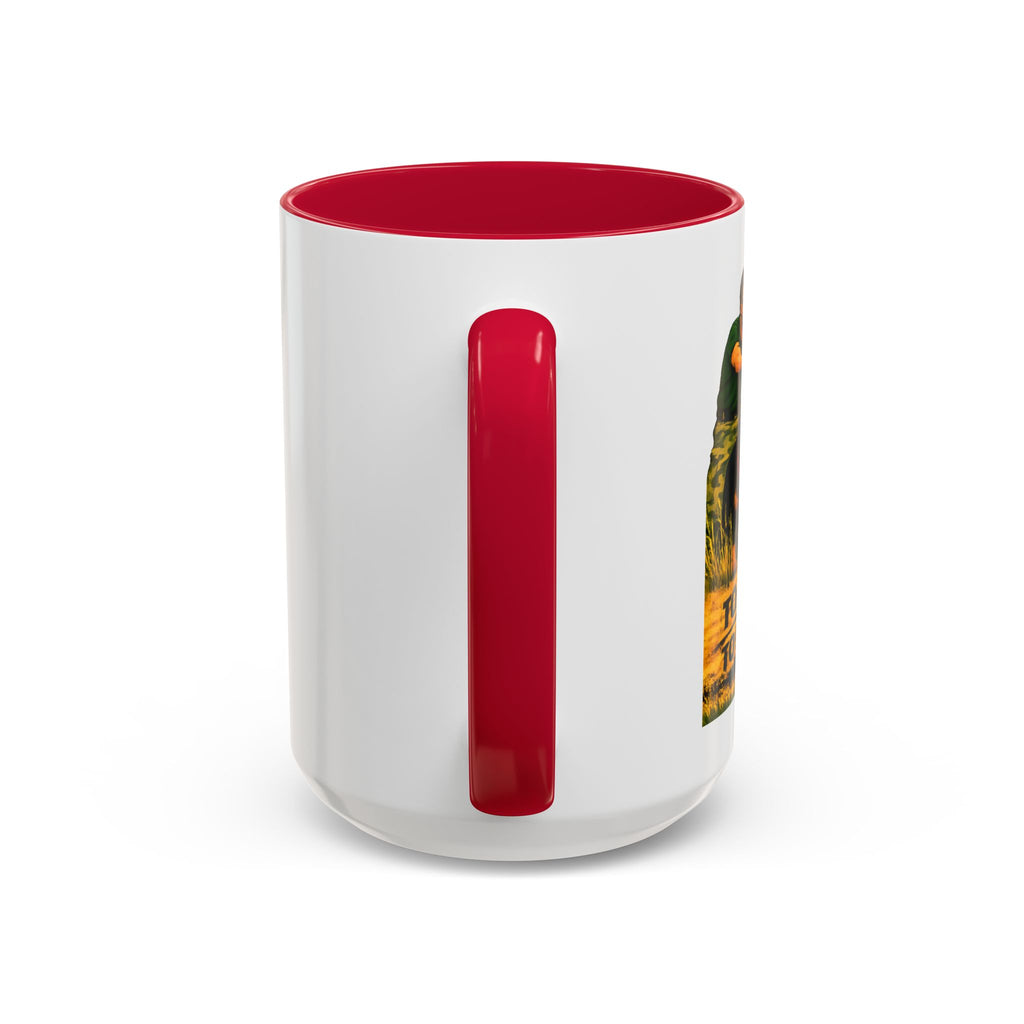 K9 Team Training Day Mug — 'No Fear, No Mercy' Coffee Cup