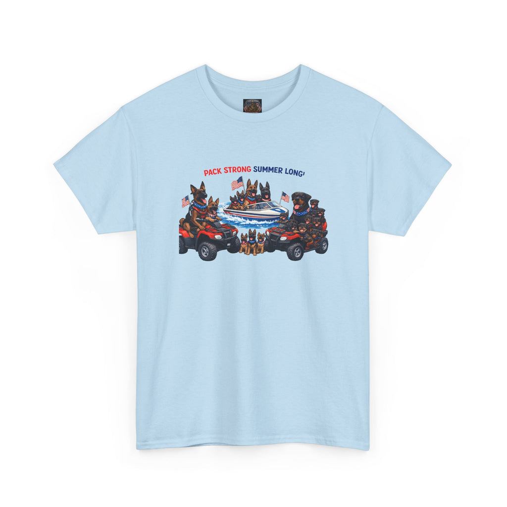 Summer Camp ATV Crew Tee — "Pack, Steam, Summer Long" Graphic Shirt