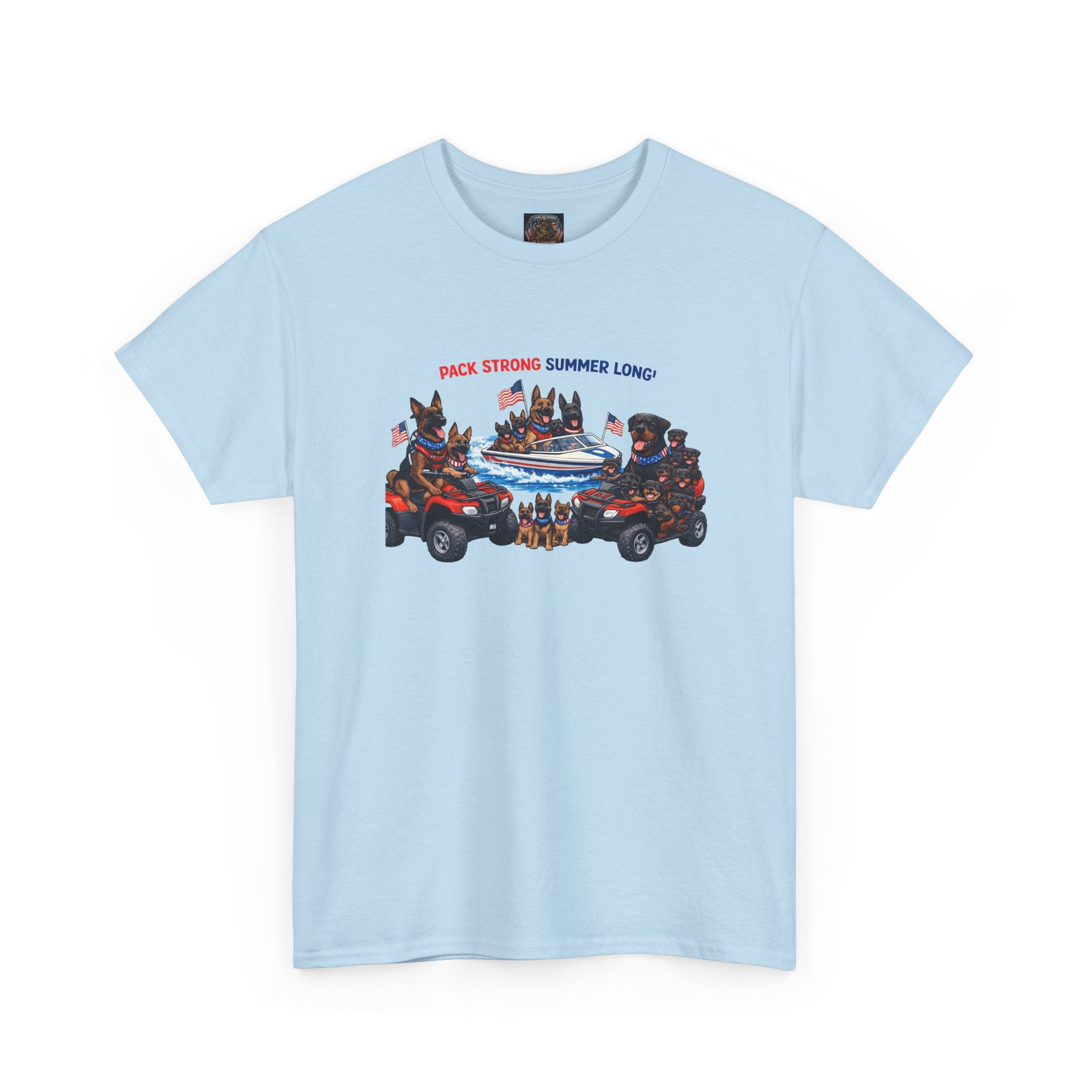 Summer Camp ATV Crew Tee — "Pack, Steam, Summer Long" Graphic Shirt