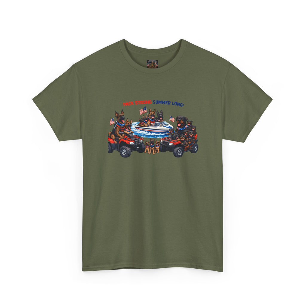 Summer Camp ATV Crew Tee — "Pack, Steam, Summer Long" Graphic Shirt