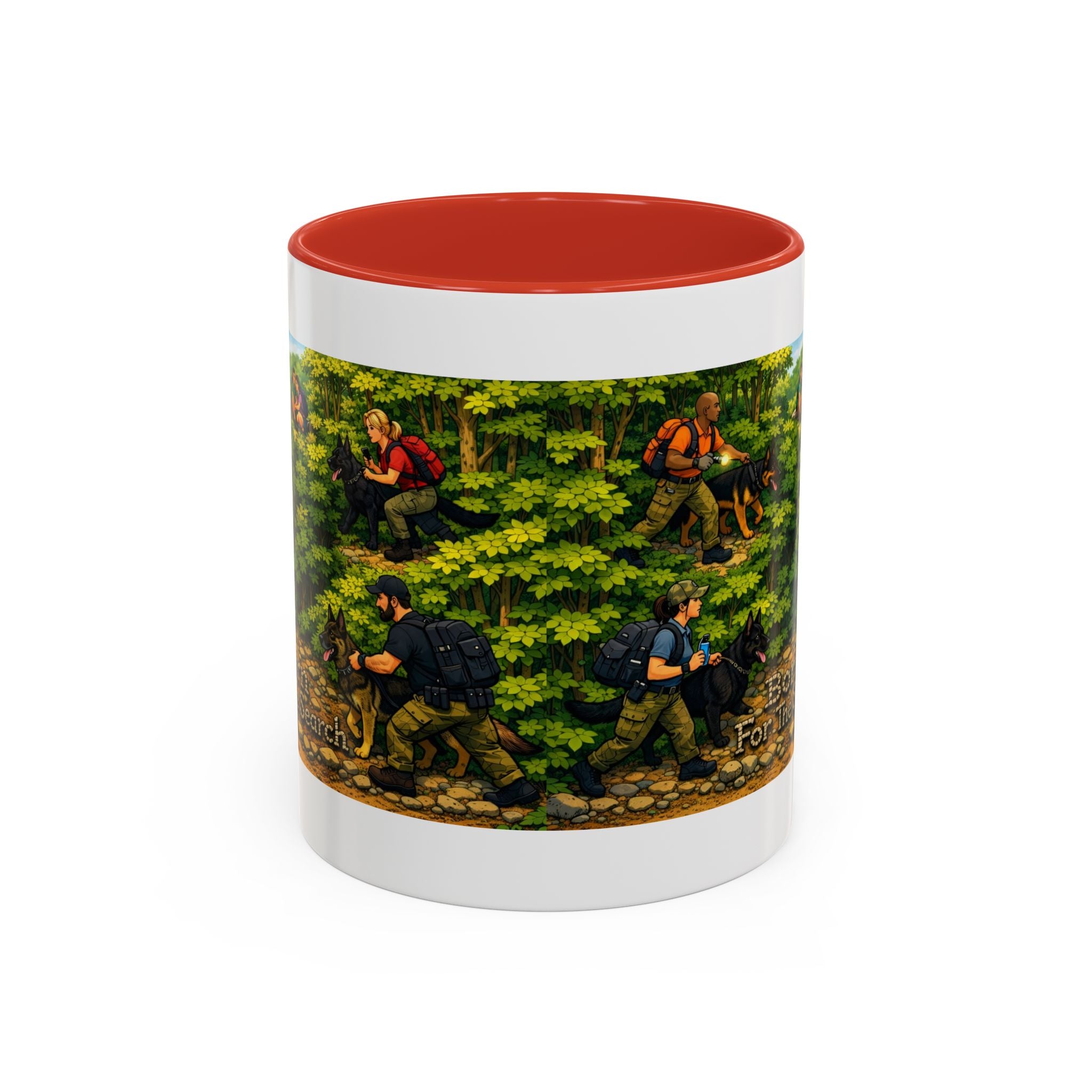 Born For The Search Coffee Mug — Search & Rescue K9 Tribute (11/15oz)