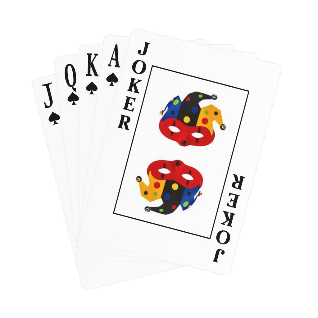 White Water Rafting with Dog Poker Cards