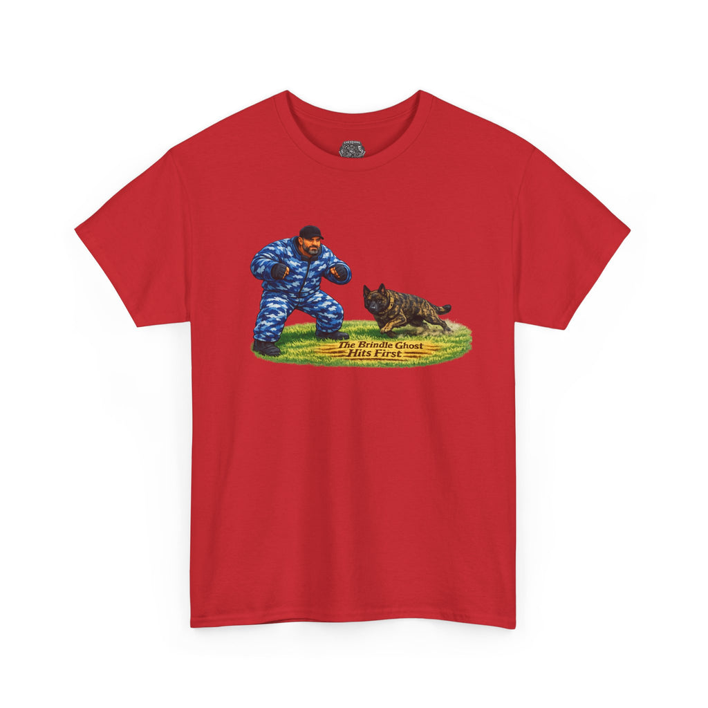Cotton T-Shirt — Police K9 Training Dog Dutch Shepherd