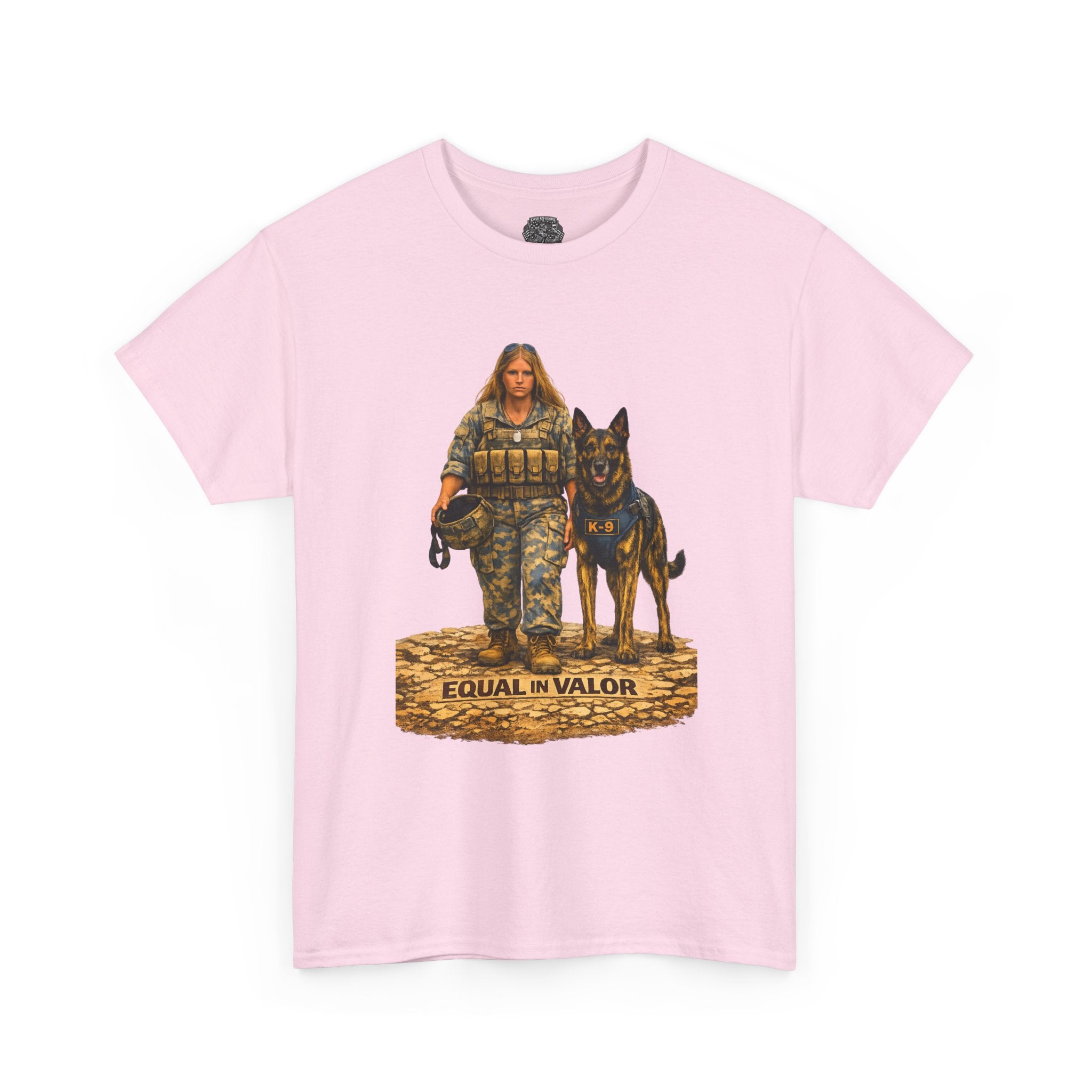 T-Shirt — Equal in Valor Military K9 Handler Tee