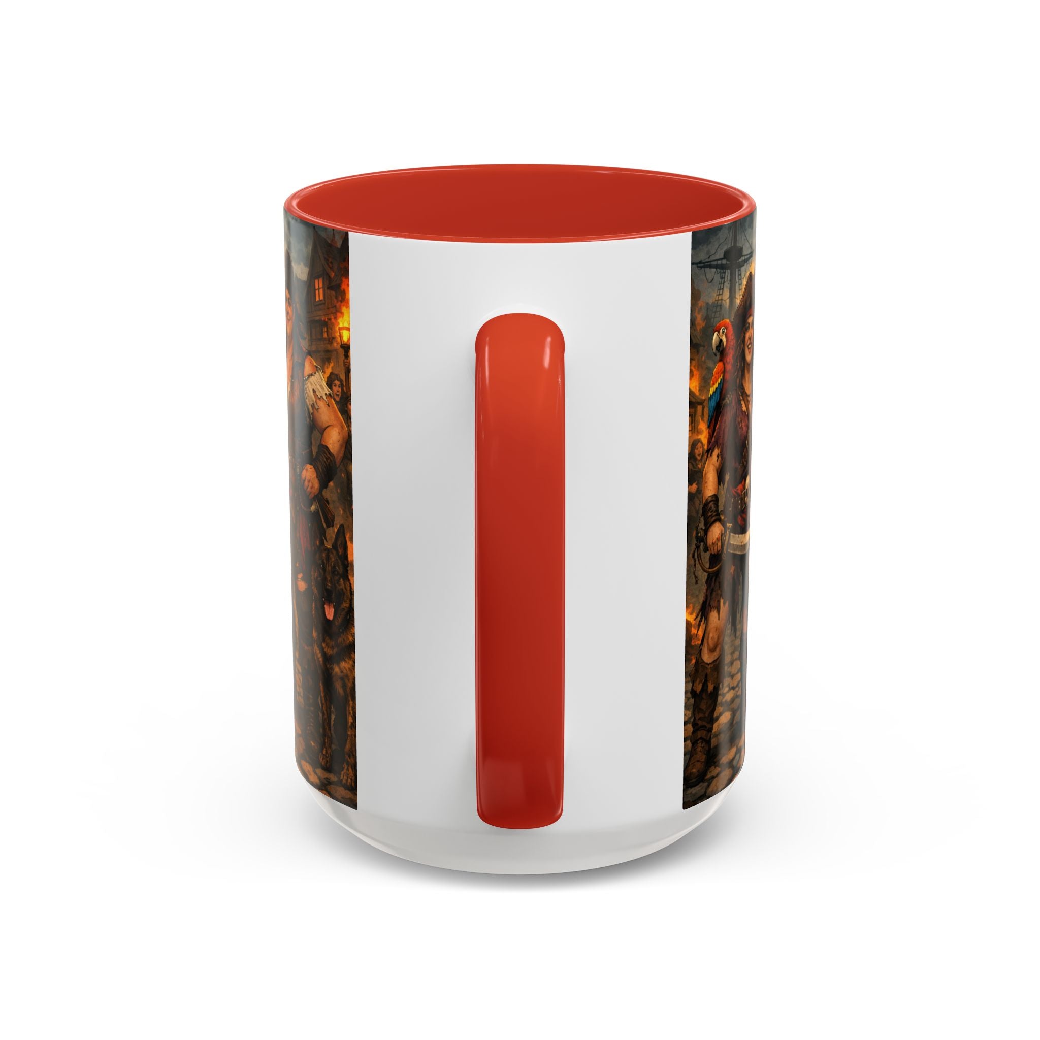 Pirate Family Coffee Mug — Fantasy Buccaneer Artwork 11/15oz