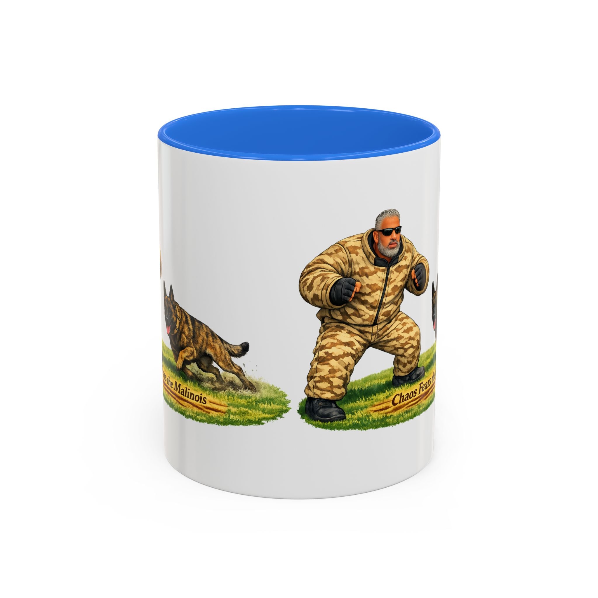Belgian Malinois Coffee Mug — "Nothing Fears the Malinois" Dog Lover Gift (11oz/15oz)