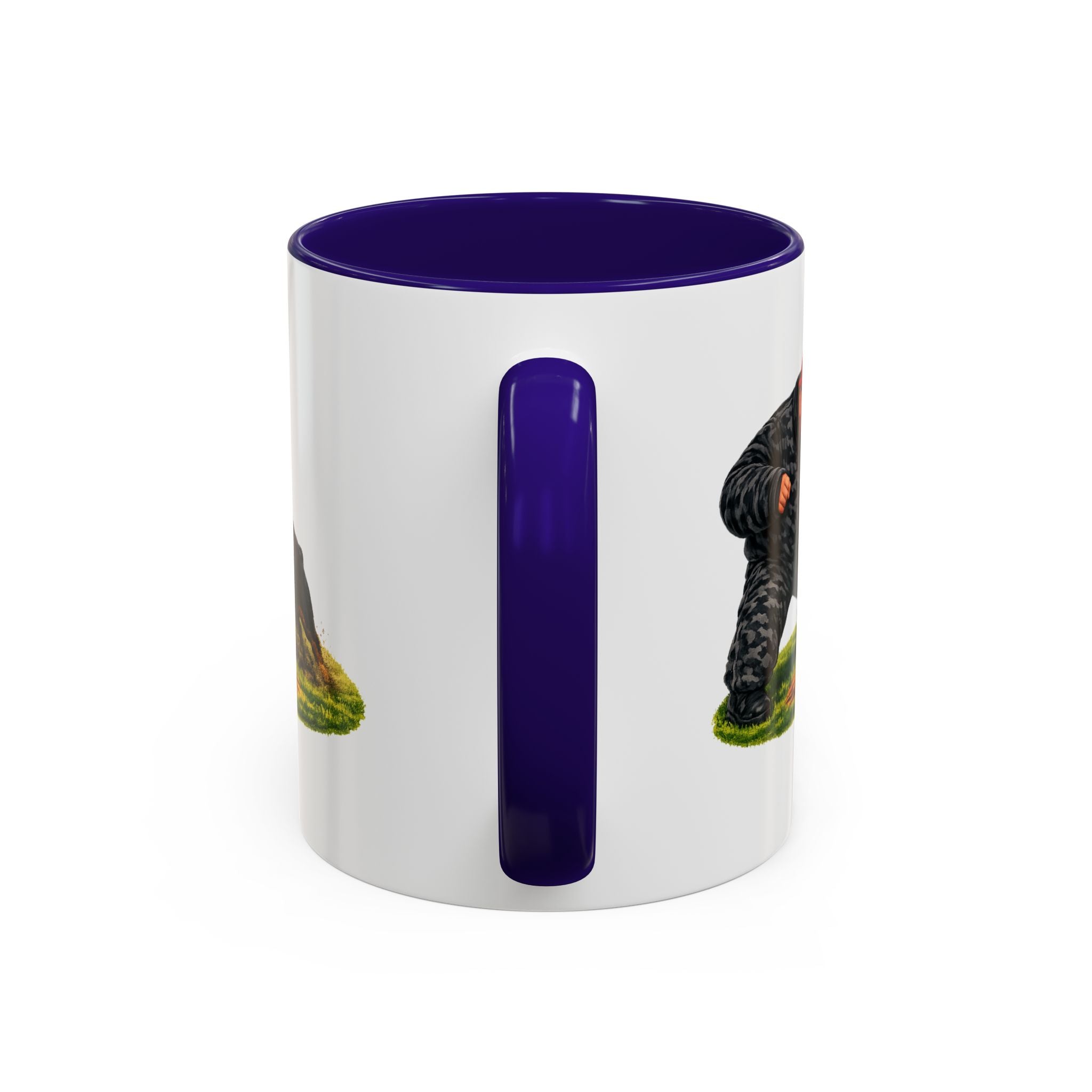Steady the Storm Rottweiler & Handler Coffee Mug — Dog Lover Gift (11oz/15oz)
