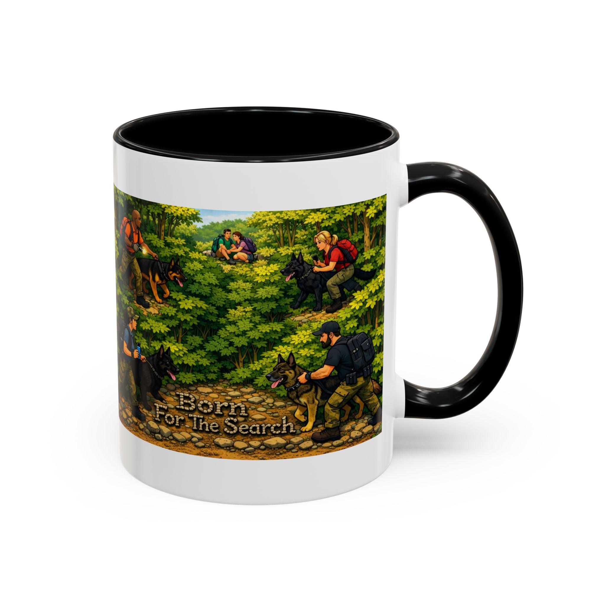 Born For The Search Coffee Mug — Search & Rescue K9 Tribute (11/15oz)
