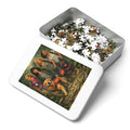 Heroes Don’t Walk Alone - Service Dog Jigsaw Puzzle with Tin