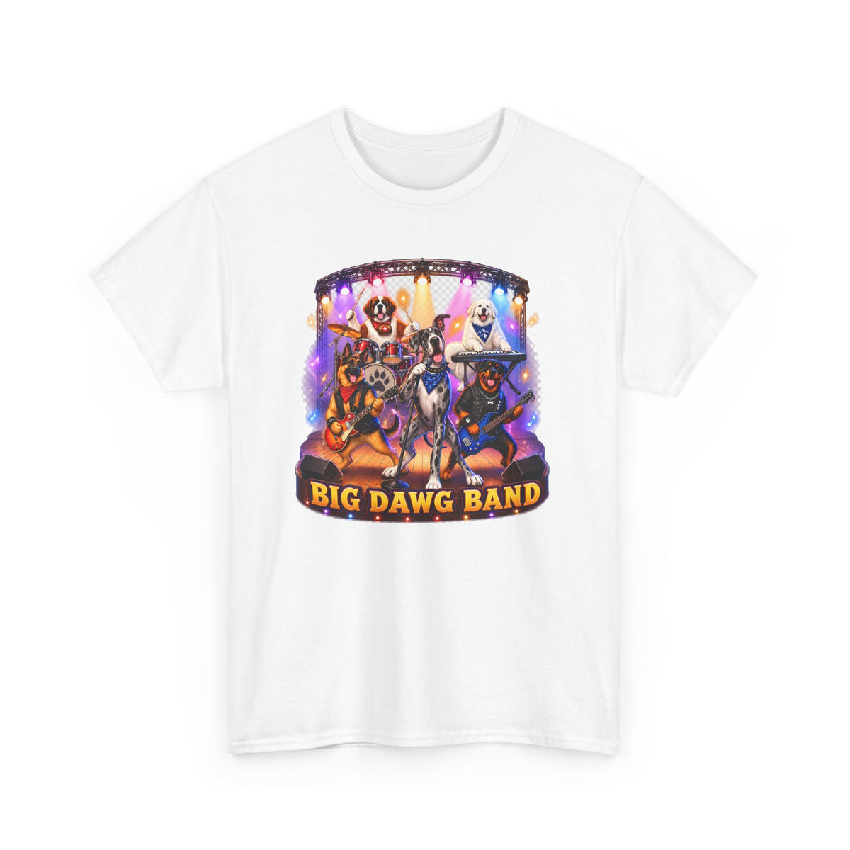 Big Dog Band Unisex Heavy Cotton Tee