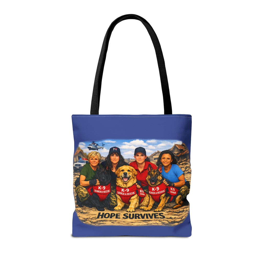 Tote Bag — K-9 Search & Rescue 'Hope Survives' Memorial Tote