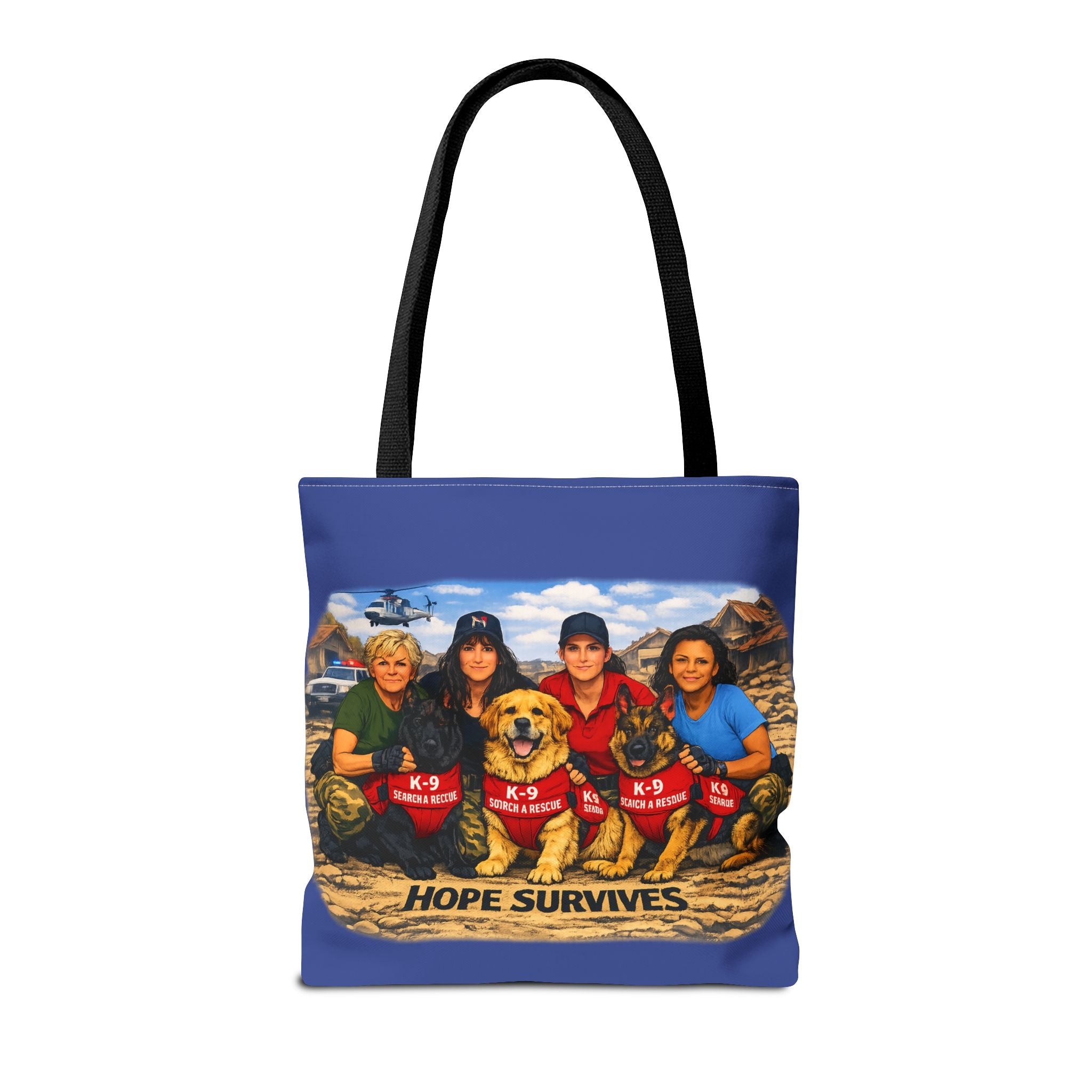 Tote Bag — K-9 Search & Rescue 'Hope Survives' Memorial Tote
