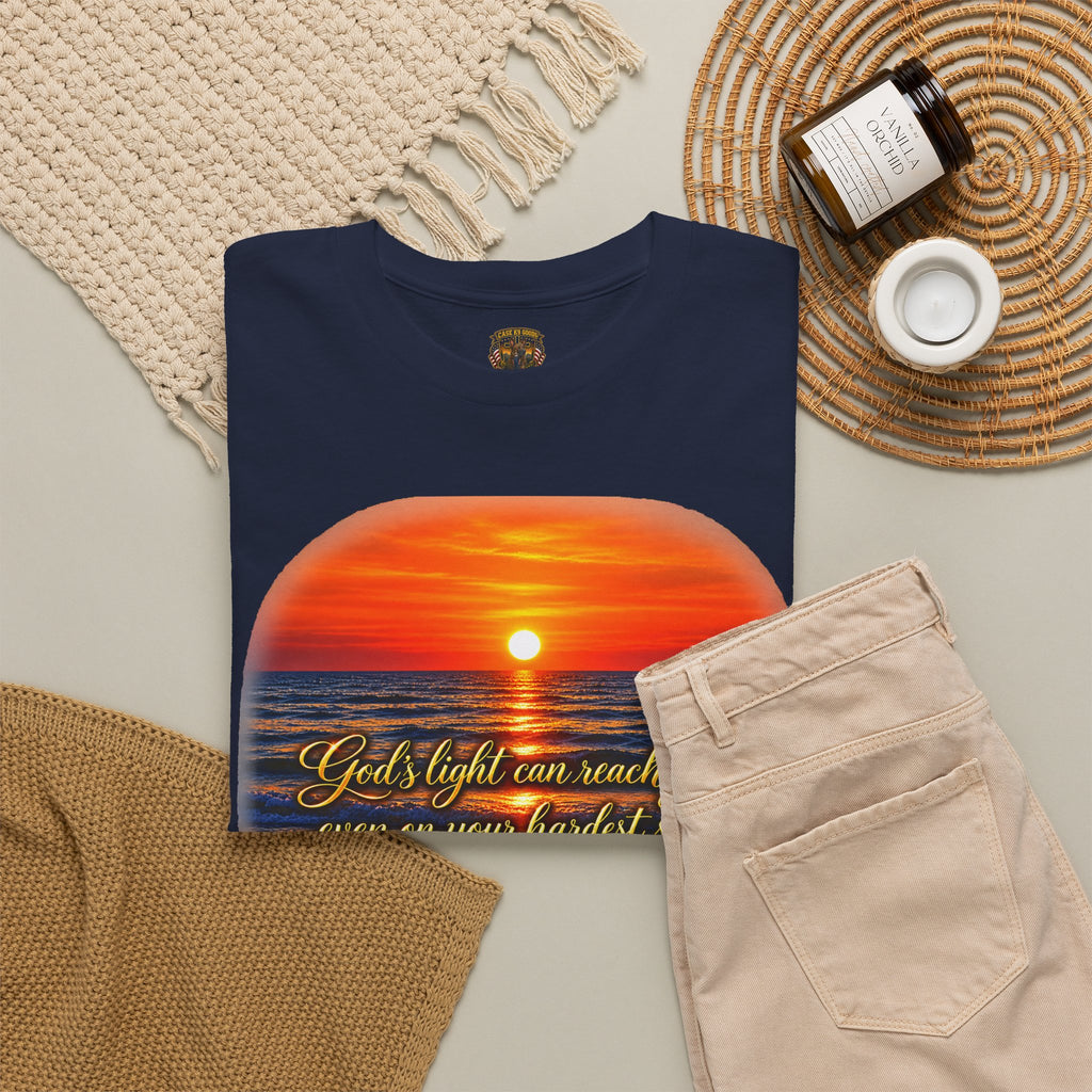 “You’ll Light Up My Whole World” Sunset Quote T-Shirt