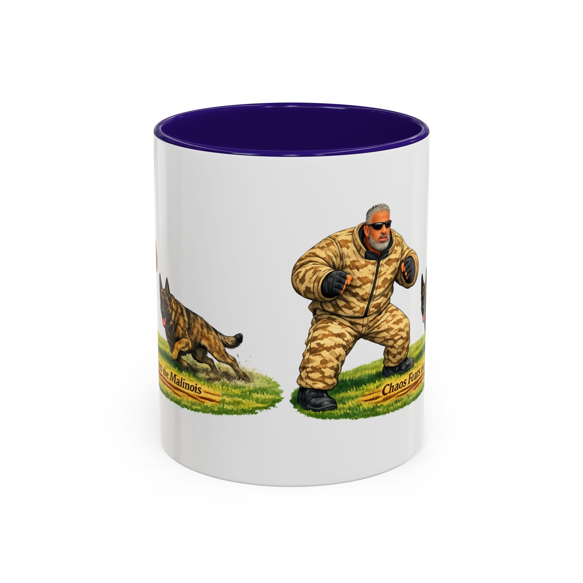 Belgian Malinois Coffee Mug — "Nothing Fears the Malinois" Dog Lover Gift (11oz/15oz)