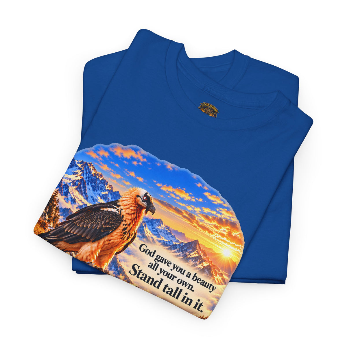 God Gives You a Beauty Eagle Nature Quote T-Shirt