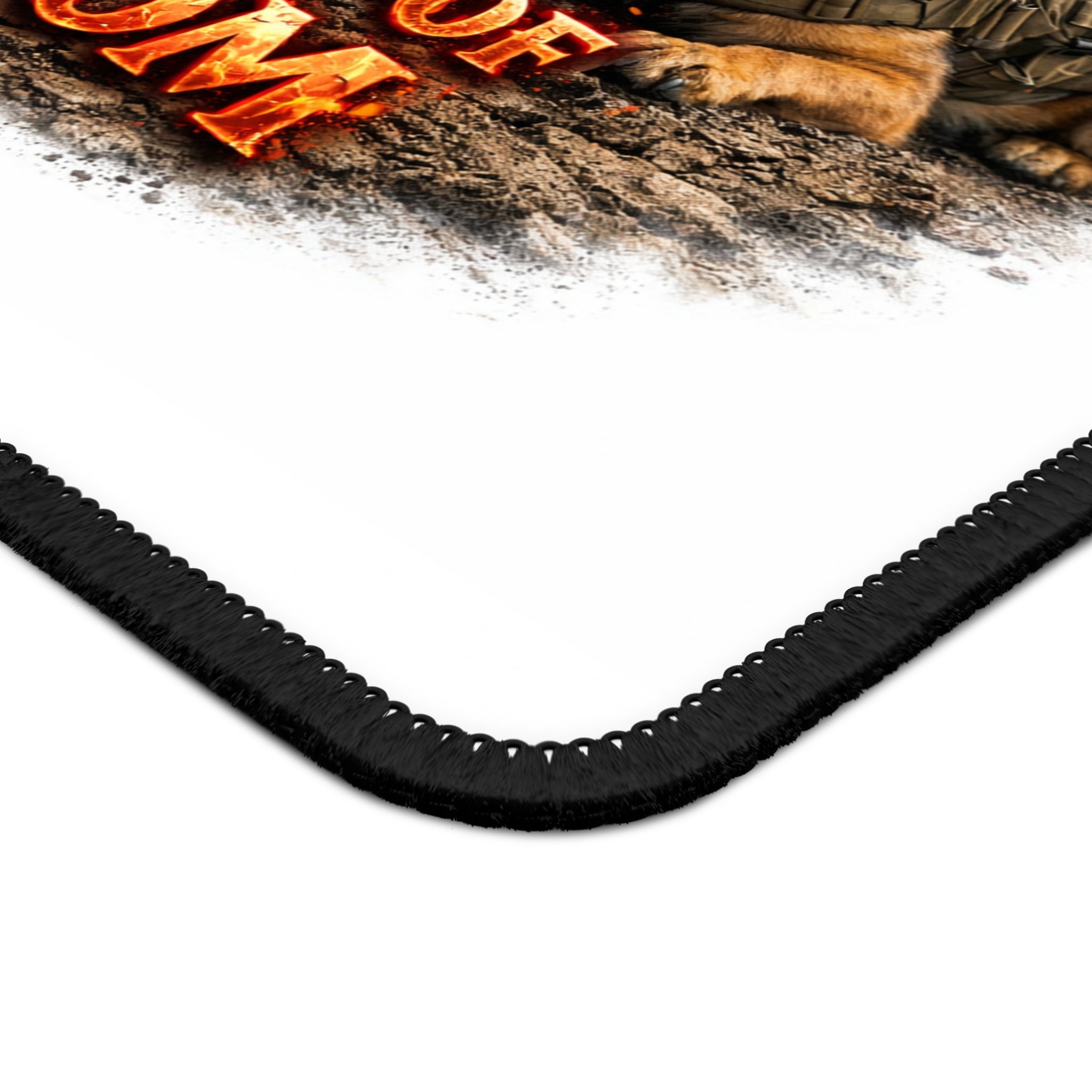 Gaming Mouse Pad — Guardians of Freedom Sniper & K9 Tactical Desk Mat