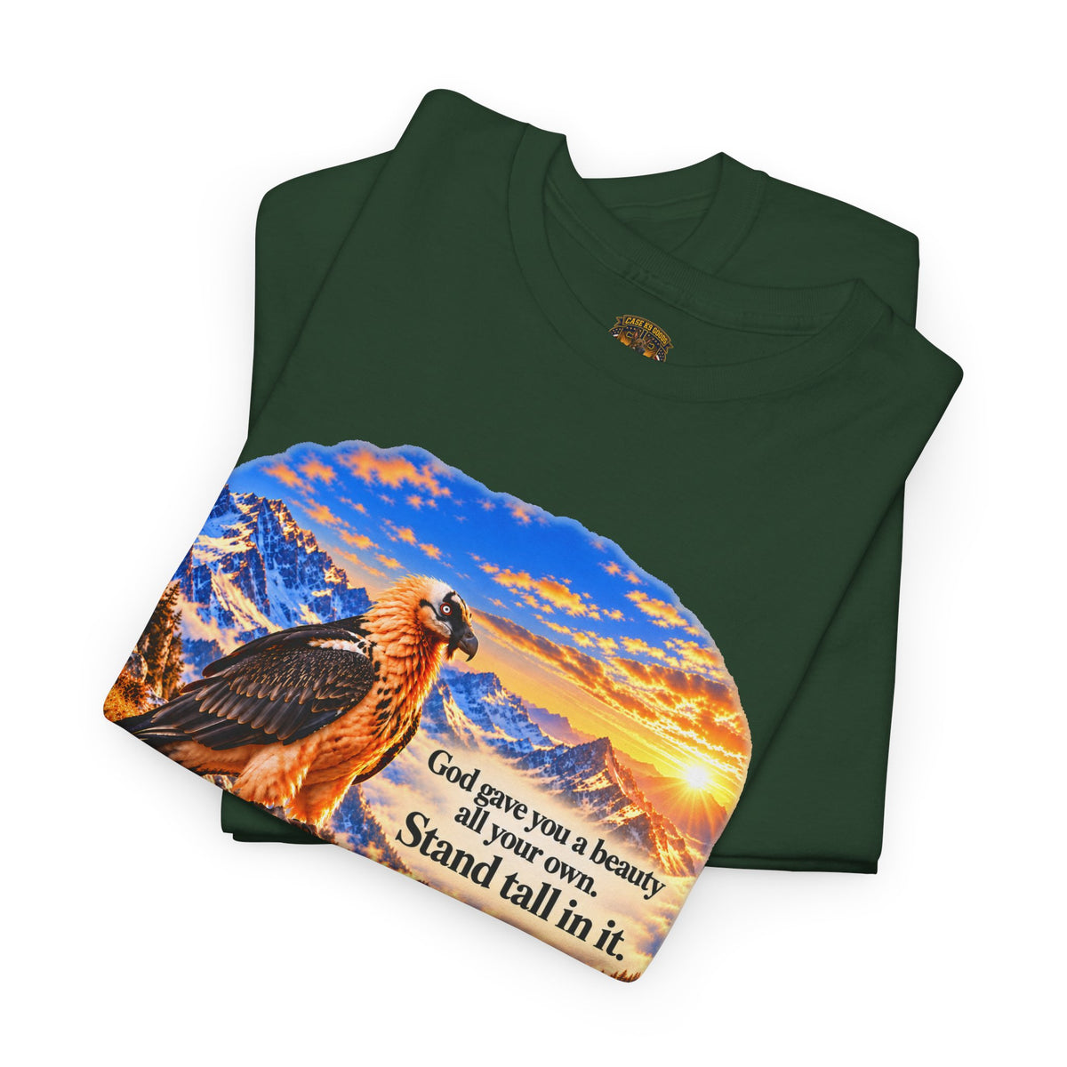 God Gives You a Beauty Eagle Nature Quote T-Shirt