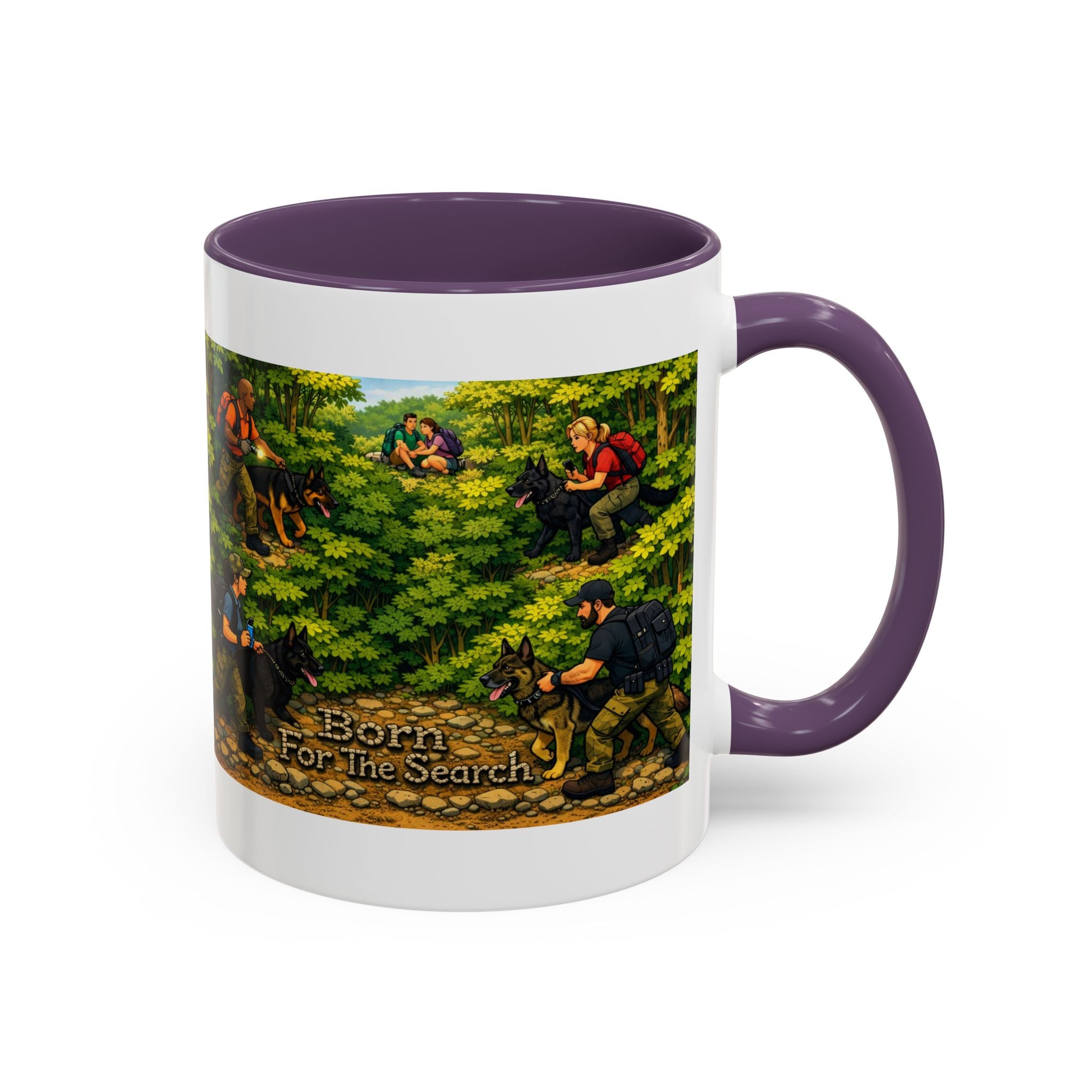 Born For The Search Coffee Mug — Search & Rescue K9 Tribute (11/15oz)
