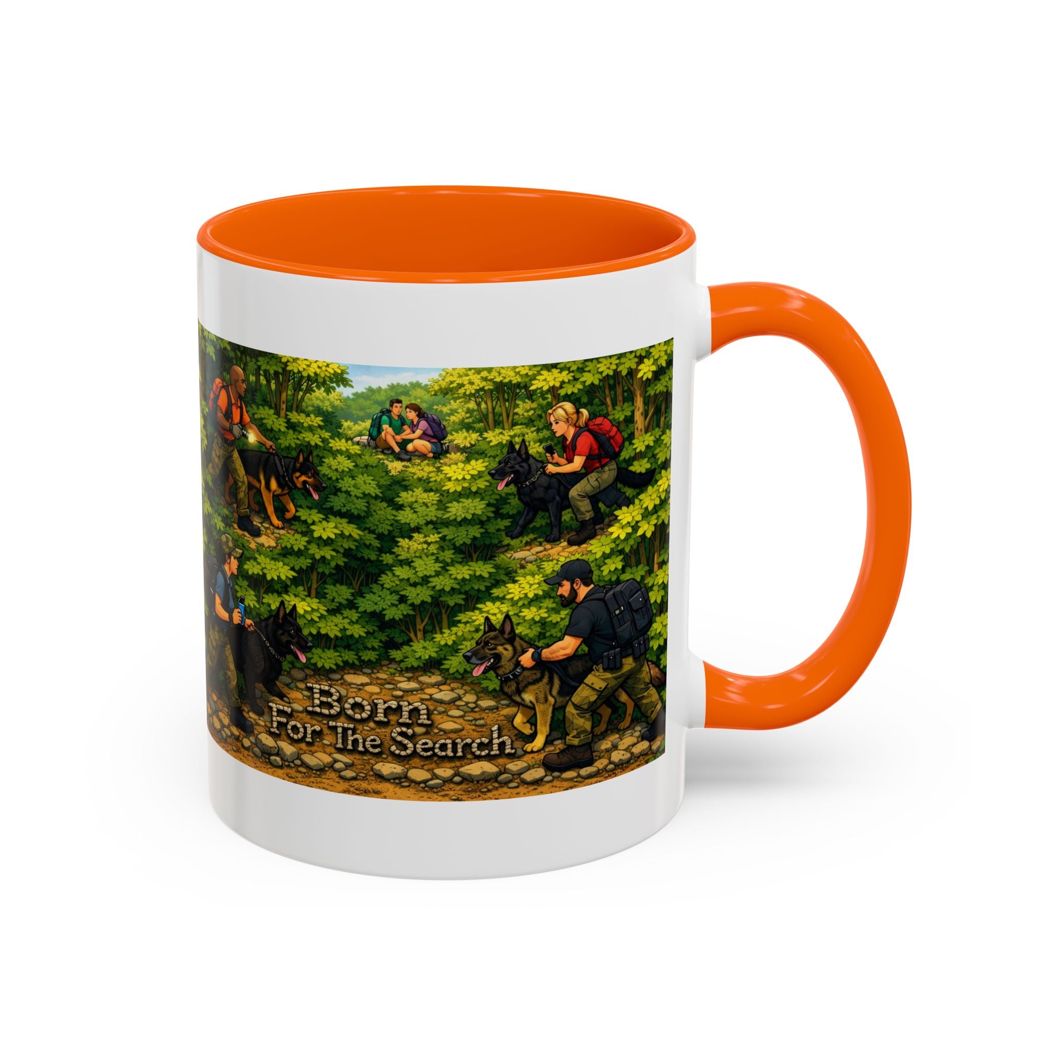 Born For The Search Coffee Mug — Search & Rescue K9 Tribute (11/15oz)