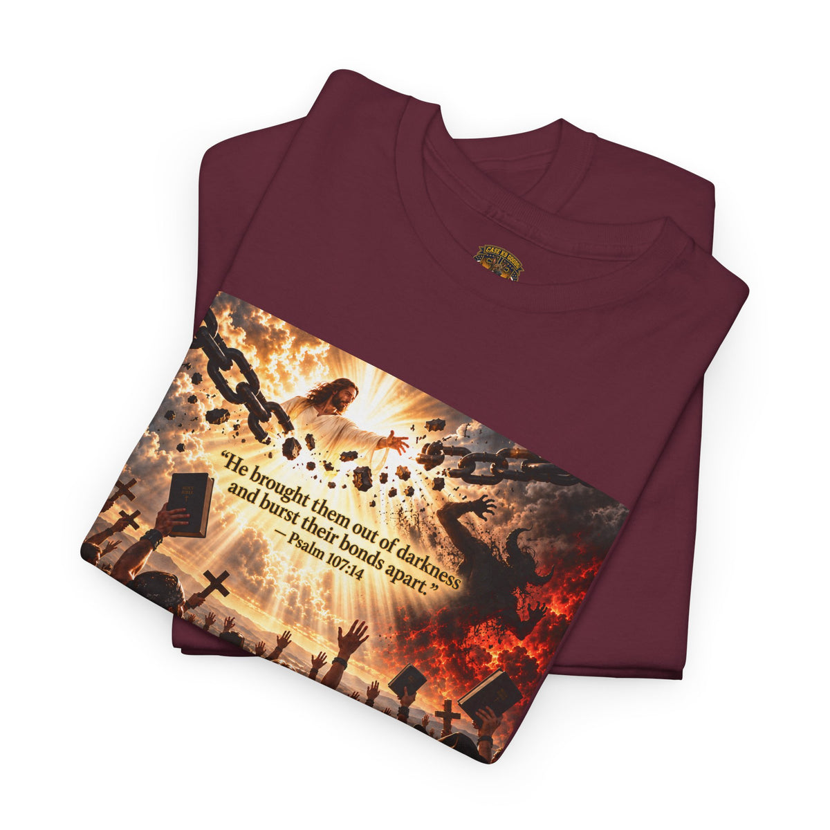 Christians Break Free T-Shirt — Faith, Hope & Praise Graphic Tee