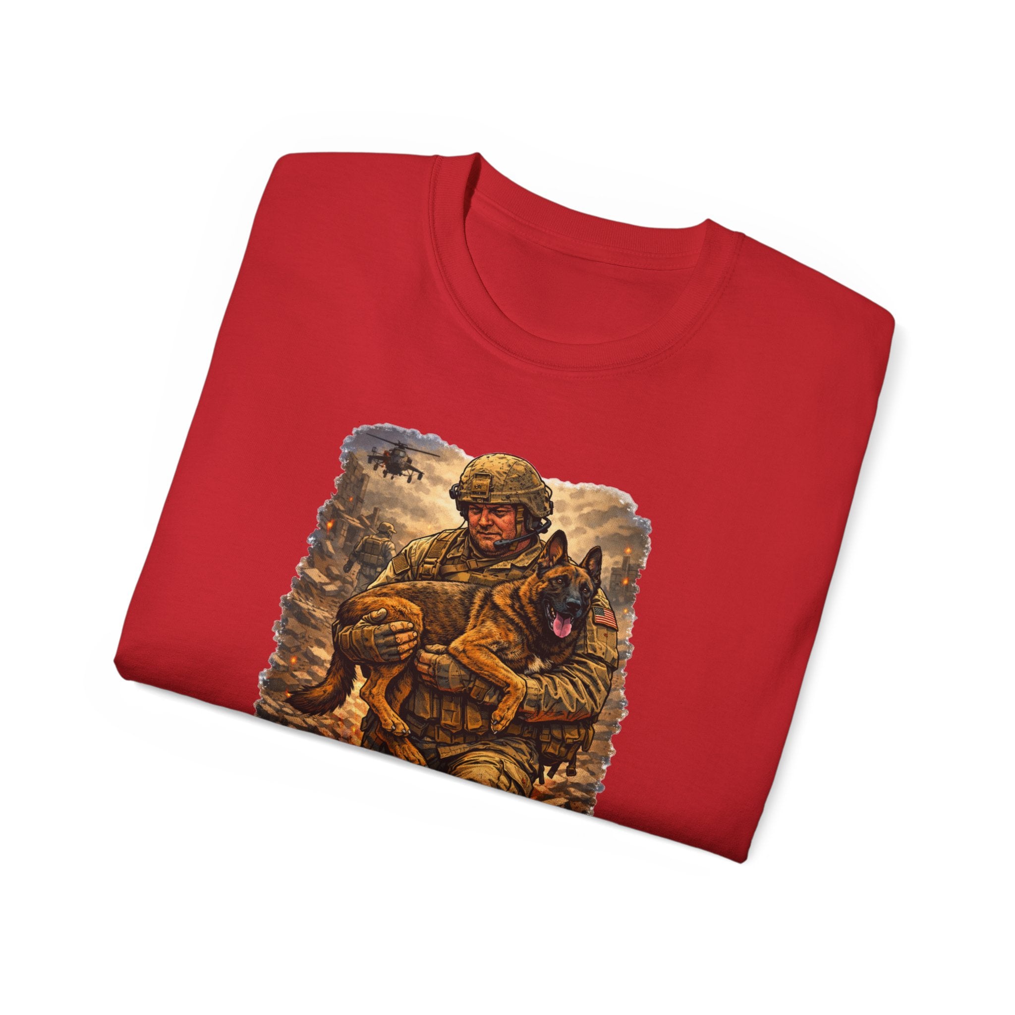 American Grit Soldier T-Shirt — "American Grit, American Strong" Military Tribute Tee